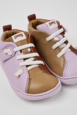 Twins Multicolor leather shoes for kids