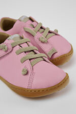 Peu Pink Leather Basket
