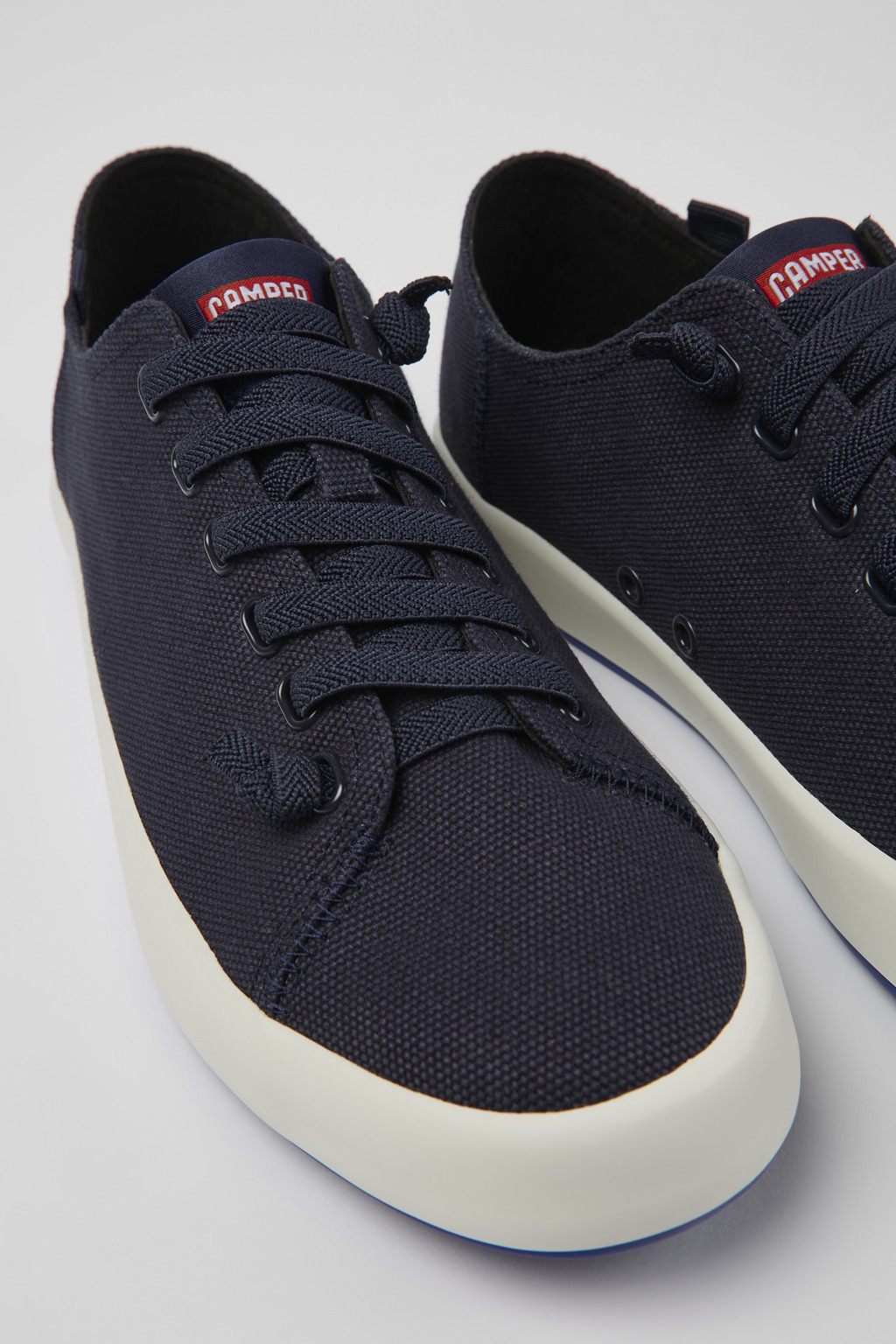 Andratx Blue Textile Sneakers for Men.