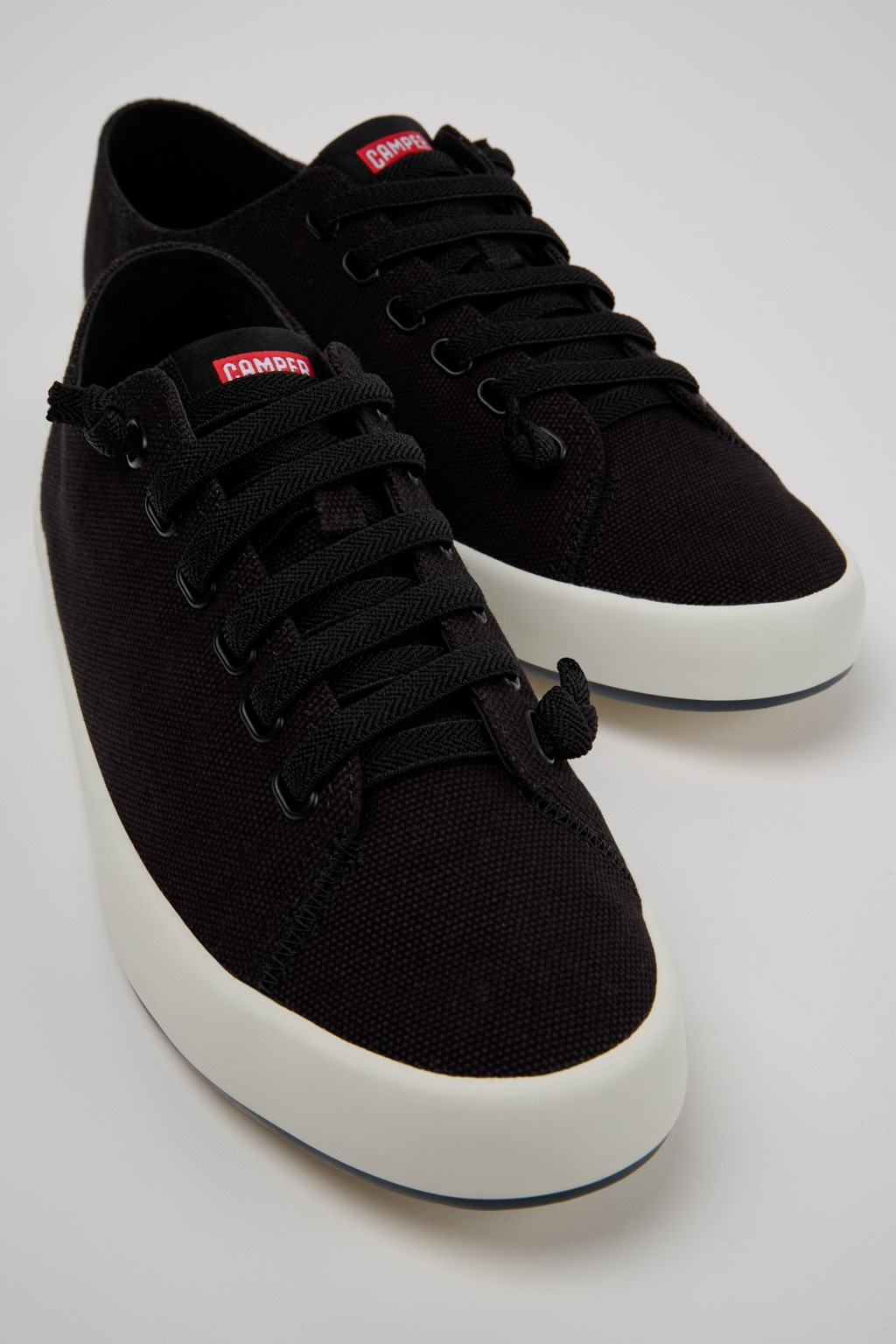 Andratx Black Textile Sneakers for Men.