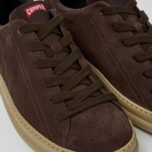 Runner Brown nubuck sneakers for men