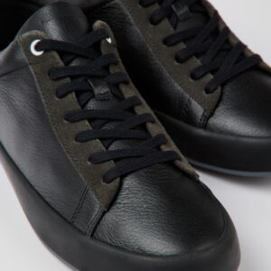 Andratx Multicolor Leather and Nubuck Sneakers for Men.