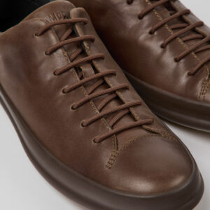 Chasis Sport Brown Leather Shoes for Men.