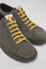 Peu Touring Green nubuck sneakers