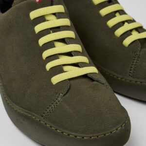 Peu Touring Green nubuck sneakers for men