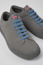 Peu Touring Gray nubuck sneakers for men