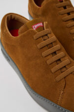 Peu Touring Brown Nubuck Men's Sneakers.