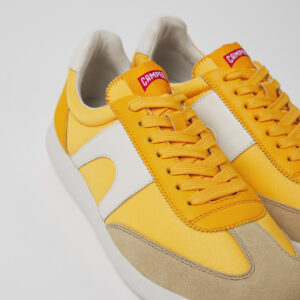 Pelotas XLite Orange textile and leather sneakers for men