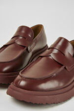 Walden Burgundy leather loafers