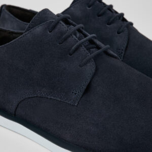 Wagon Blue Nubuck Blucher for Men
