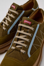 Brutus Green and blue sneakers for men
