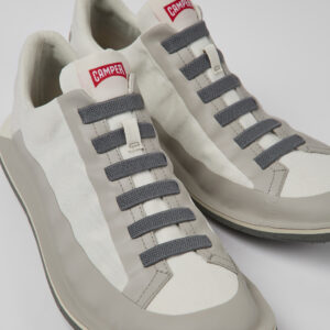Beetle White and grey shoe for men