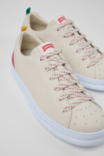 Twins Multicolor Leather Sneakers for Men.