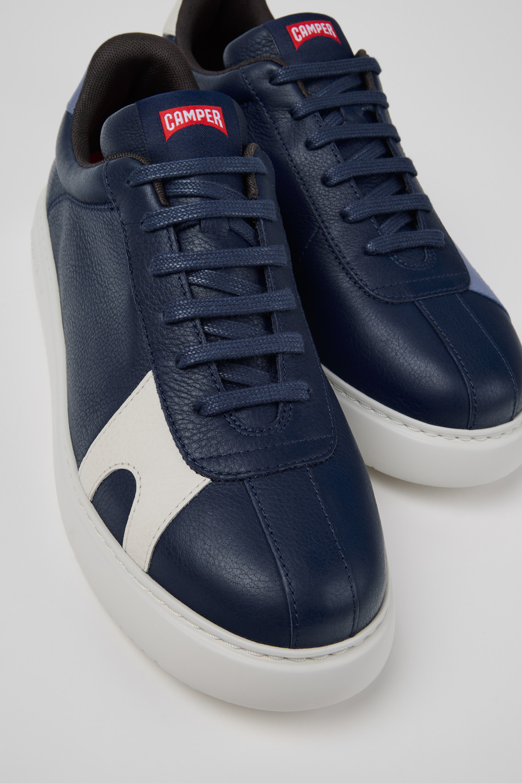 Twins Multicolor Leather Sneakers for Men.