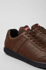 Pelotas XLite Brown leather sneakers for men