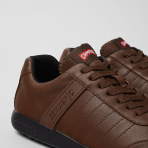 Pelotas XLite Brown leather sneakers for men
