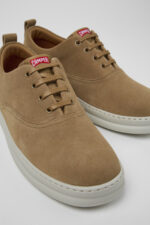 Runner Brown nubuck sneakers for men