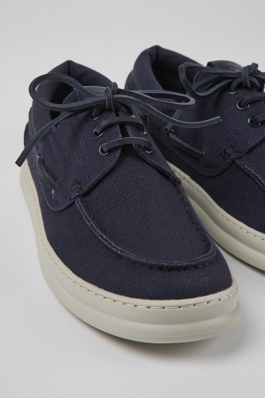 Runner Blue textile sneakers for men
