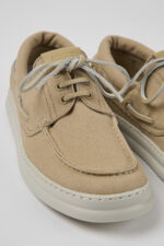 Runner Beige textile sneakers for men