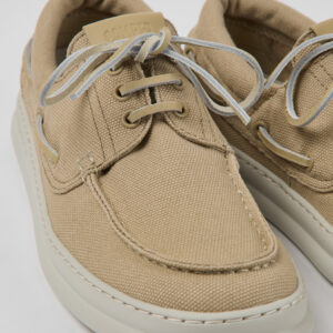 Runner Beige textile sneakers for men