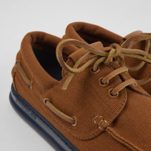Runner Brown textile sneakers for men