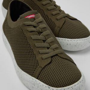 Peu Touring Green textile sneakers for men