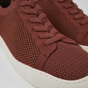 Peu Touring Red Textile Sneaker for Men