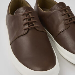 Chasis Brown leather shoes for men