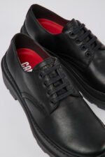 Brutus Trek MICHELIN Black leather shoes for men