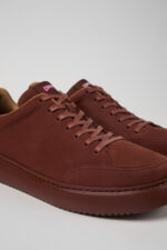Runner K21 Red nubuck sneakers for men