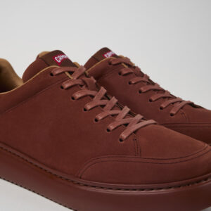 Runner K21 Red nubuck sneakers for men