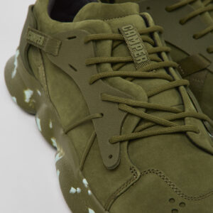 Karst Green Nubuck/Textile Sneaker for Men
