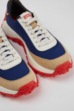 Drift Trail VIBRAM Multicolored textile and nubuck sneakers for men