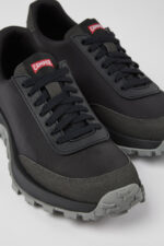 Drift Trail Black textile and nubuck sneakers for men