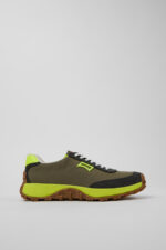 Drift Trail VIBRAM Multicolor Recycled PET and Nubuck Sneakers for Men.