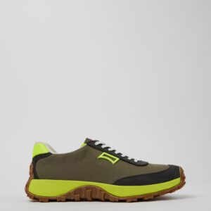 Drift Trail VIBRAM Multicolor Recycled PET and Nubuck Sneakers for Men.