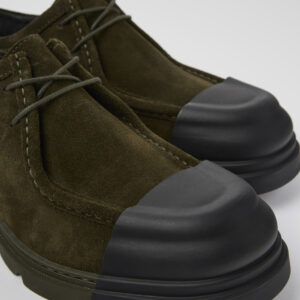 Junction Green Nubuck Wallabee for Men