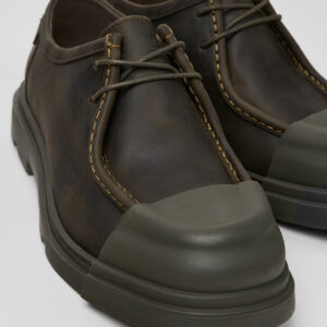 Junction Green Regenerative Leather Shoes for Men.
