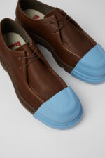 Junction Brown Leather Shoes for Men.