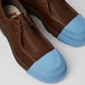 Junction Brown Leather Shoes for Men.