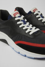 Drift Multicolor Textile and Leather Sneakers for Men.