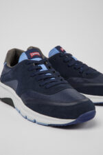 Drift Multicolored textile and nubuck sneakers for men