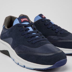 Drift Multicolored textile and nubuck sneakers for men