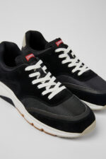Drift Multicolor Textile and Nubuck Leather Sneakers for Men.