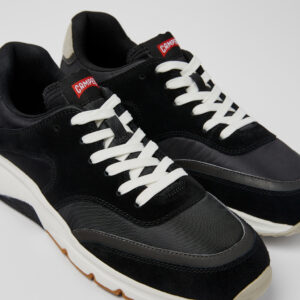 Drift Multicolor Textile and Nubuck Leather Sneakers for Men.