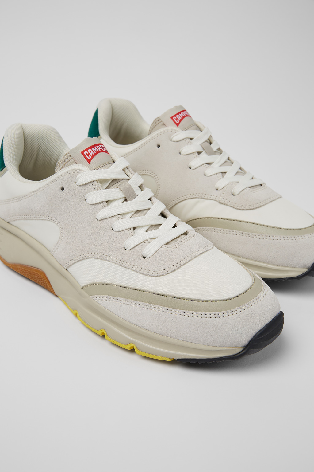 Drift Multicolor Textile and Nubuck Sneakers for Men.