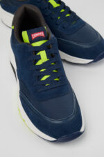 Drift Gray Leather Sneakers for Men.