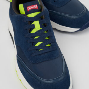 Drift Gray Leather Sneakers for Men.