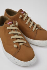 Peu Touring Brown textile sneakers for men