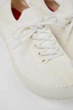 Peu Path White Textile Sneaker for Men
